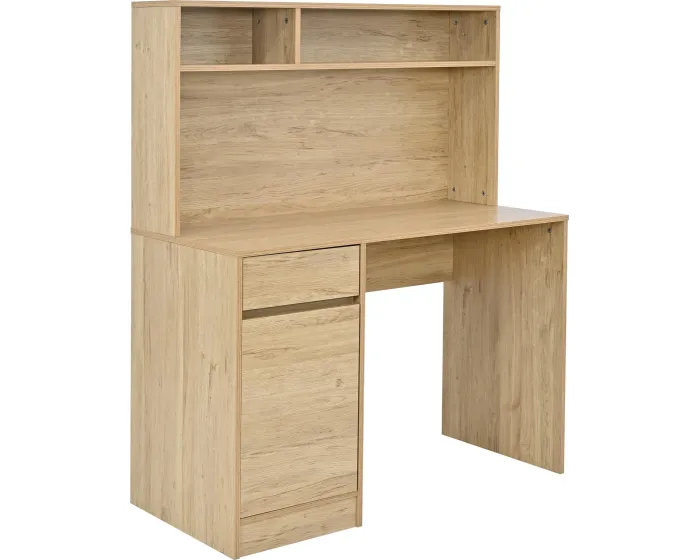 Psací stůl s nástavcem BB105 110 cm dub přírodní