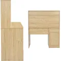 Psací stůl s nástavcem BB105 110 cm dub přírodní