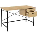 Psací stůl BB107 120 cm dub přírodní/černý
