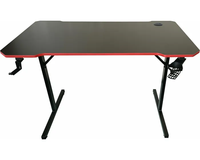Herní stůl BG100 120 cm černý/červený