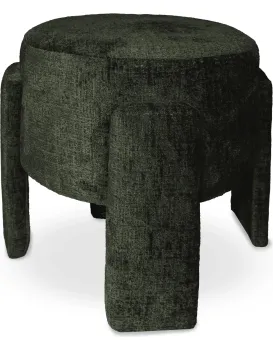 Designový taburet Osaka 42 cm olivový