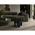 Designový taburet Osaka 42 cm černý