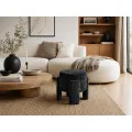 Designový taburet Osaka 42 cm černý