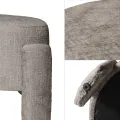 Designový taburet Osaka 42 cm taupe