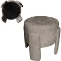 Designový taburet Osaka 42 cm taupe