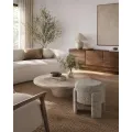 Designový taburet Osaka 42 cm taupe