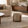 Taburet Seul 37 cm taupe/ořech