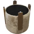 Taburet Seul 37 cm taupe/ořech
