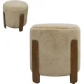 Taburet Seul 37 cm taupe/ořech