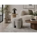 Designový taburet Tokio 42 cm taupe