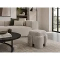 Designový taburet Tokio 42 cm taupe