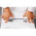 WC prkénko MEXEN QUATRO bílé