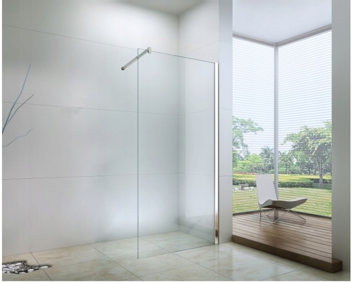 Sprchová zástěna MEXEN WALK-IN transparentní, 80 cm