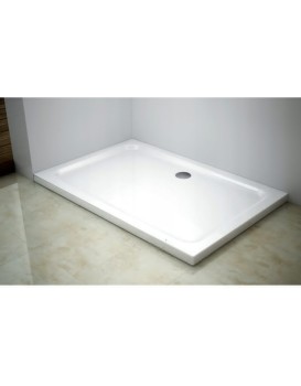 Sprchová vanička obdélníková MEXEN SLIM 100x90 cm + sifon