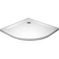 Sprchová vanička polokruhová MEXEN SLIM 90x90 cm + sifón bílá
