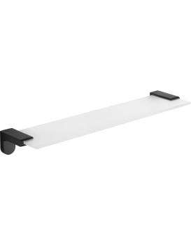 Skleněná polička MEXEN LEA 47 cm černobílá