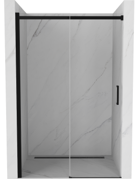 Sprchové dveře MEXEN OMEGA černé, 160 cm