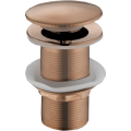 Výpusť click-clack bez přepadu Mexen 79910 rose gold