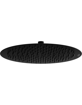 Sprchová hlavice MEXEN SLIM CIRCLE 30 cm černá