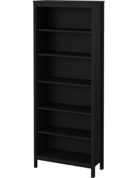 Knihovna Realty 78 cm černá