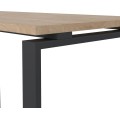 Rohový psací stůl Sigaly 600/03 150 cm šedý/hickory Jackson