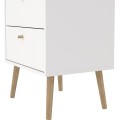Komoda Boazy 50 cm bílá
