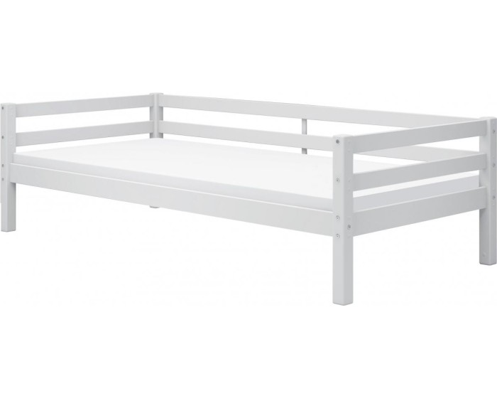 Jednolůžková postel ACTIMA 90x200 cm bílá
