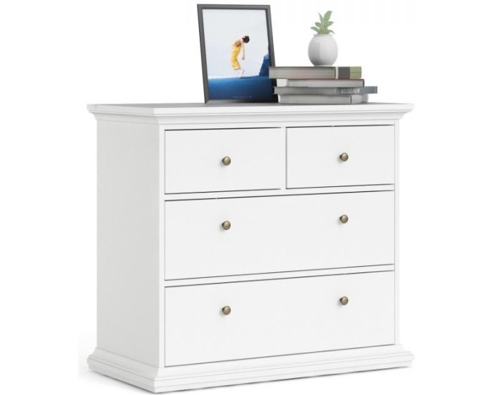 Komoda PROVINE 96 cm bílá