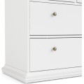 Komoda PROVINE 96 cm bílá
