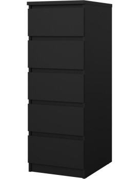 Komoda Simplicitous 233 40 cm černý mat