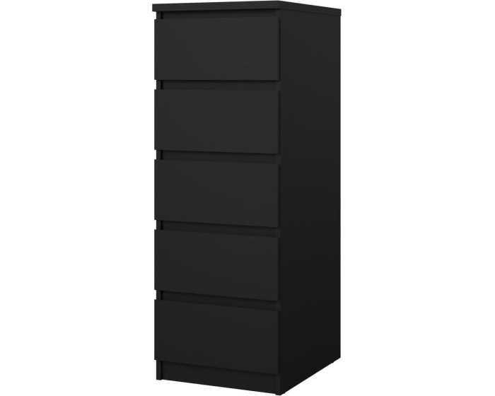 Komoda Simplicitous 233 40 cm černý mat