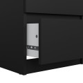 Komoda Simplicitous 233 40 cm černý mat