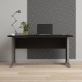 Psací stůl Officer 80400/71 150 cm černý/stříbrný