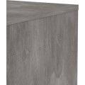 Komoda Simplicitous II beton/bílá lesk