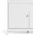 KOMODA TWO REE 151 cm bílá