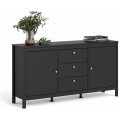 KOMODA TWO REE 151 cm černá