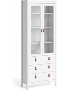 Vitrína Realty 78 cm bílá