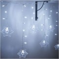 LED vánoční závěs Heter 135 x 50 cm studená bílá