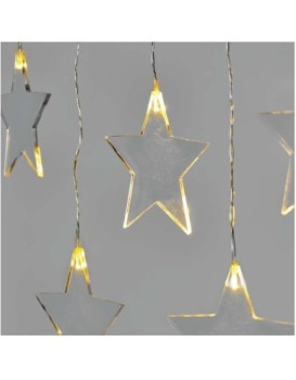 LED vánoční závěs Starlight 45 x 84 cm teplá bílá