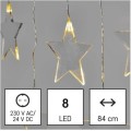 LED vánoční závěs Starlight 45 x 84 cm teplá bílá