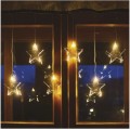 LED vánoční závěs Starlight 45 x 84 cm teplá bílá