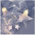 LED vánoční závěs Starlight 45 x 84 cm teplá bílá
