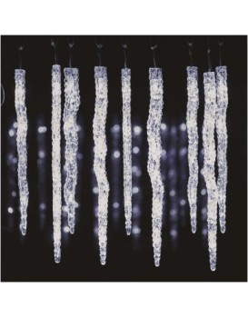 LED vánoční girlanda Icicles 3,6 m studená bílá