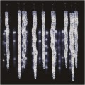 LED vánoční girlanda Icicles 3,6 m studená bílá