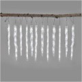 LED vánoční girlanda Icicles 3,6 m studená bílá