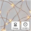 Vánoční LED řetěz Nanos vnitřní s časovačem 1,9 m teplá bílá