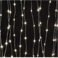 LED vánoční řetěz - záclona Dropi s programy 1,7 m x 2 m teplá bílá