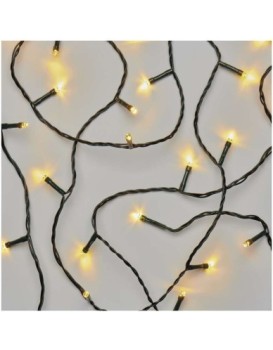 LED vánoční řetěz Copy s časovačem 8,4 m teplá bílá
