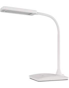 Stolní LED lampa Eddy bílá