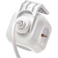 Prodlužovací kabel Coudy se 4 zásuvkami 1,5 mm² 1,9 m bílý